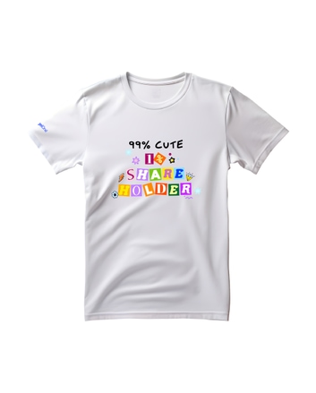 99% Cute-Unisex- Kids T-Shirt-White